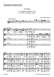 Psalm 117 Laudate Jehovam (Choral Score)