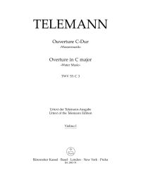 Overture in C major (TWV 55: C3) (Water Music) (Violin I)