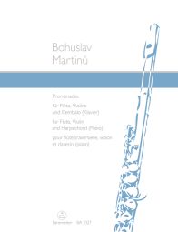 Promenades for Flute, Violin & Harpsichord (Piano) H 274