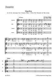 Magnificat in C major (Choral Score)