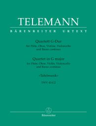 Quartet in G major for Flute, Oboe, Violin, Violoncello & Basso continuo (TWV 43:G2)