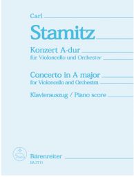 Concerto for Violoncello No.2 in A major (Cello & Piano)