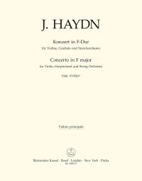 Concerto in F major for Violin, Harpsichord & String Orchestra (Hob.XVIII:6*) (Violin Solo)