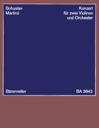 Concerto for Two Violins in D major H 329 (Study Score)