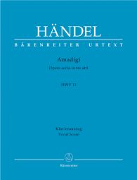 Amadigi (HWV 11) (Vocal Score)