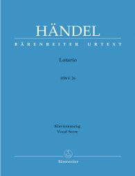 Lotario (HWV 26) (Vocal Score)