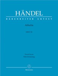 Athalia (HWV 52) (Vocal Score)