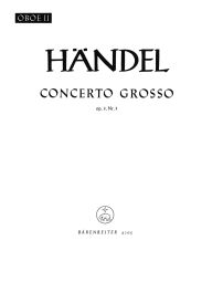 Concerto grosso in D minor Op.3/5 (HWV 316) (Oboe II)
