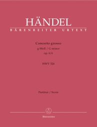 Concerto grosso in G minor Op.6/6 (HWV 324) (Full Score)