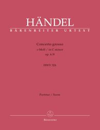 Concerto grosso in C minor Op.6/8 (HWV 326) (Full Score)