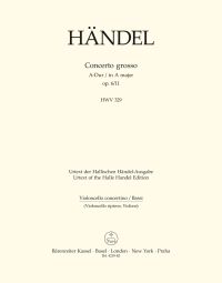 Concerto grosso in A major Op.6/11 (HWV 329) (Cello/Bass)