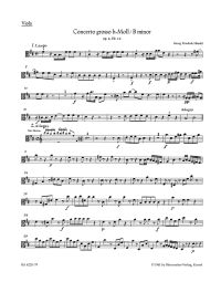 Concerto Grosso Op.6, No. 12 in B minor Viola