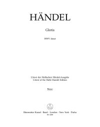 Gloria (HWV deest) (Cello)