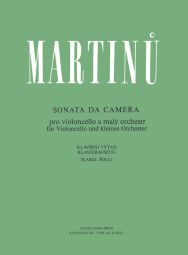 Sonata da camera for Violoncello and Chamber Orchestra H 283 (Cello & Piano)