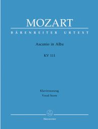 Ascanio in Alba (K.111) (Vocal Score)
