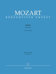 Zaide (Das Serail) (K.344) (Vocal Score)