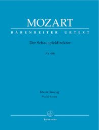 Der Schauspieldirektor (K.486) (Vocal Score)