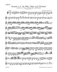 Concerto for Flute and Harp in C major (K.299) (Violin II)