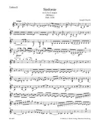 Symphony No.100 in G major (Military) (Hob.I:100) (Violin II)