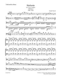 Symphony No.100 in G major (Military) (Hob.I:100) (Cello/Bass)