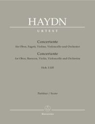 Concertante for Oboe, Bassoon, Violin, and Violoncello (Hob.I:105) (Full Score)