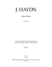 Stabat Mater (Hob.XX bis) (Violin I)