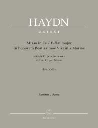 Mass in E-flat major (Great Organ Mass) (Hob.XXII:4) (Full Score)