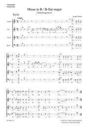 Creation Mass in B Flat (Hob.XXII:13) (Choral Score)