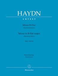 Mass in B-flat major (Harmonie-Messe) (HobXXII:14) (Vocal Score)