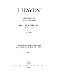 Symphony No.103 in E-flat major (The Drumroll) (Hob.I:103) (Violin I)