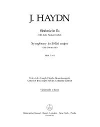 Symphony No.103 in E-flat major (The Drumroll) (Hob.I:103) (Cello/Bass)