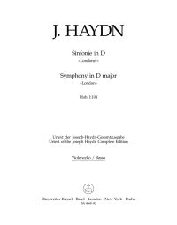 Symphony No.104 in D major (London) (Hob.I:104) (Cello/Bass)