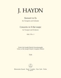 Concerto for Trumpet in E-flat major (Hob.VIIe:1) (Viola)