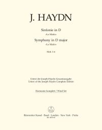 Symphony No.6 in D major (Hob.I:6) Le Matin (Wind Set)