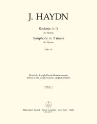 Symphony No.6 in D major (Hob.I:6) Le Matin (Violin I)