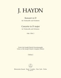 Concerto for Violoncello No.2 in D major (Hob.VIIb:2) (Violin I)