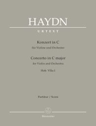 Concerto for Violin in C major (Hob.VIIa:1) (Full Score)