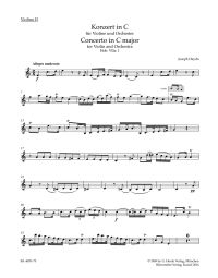 Concerto for Violin in C major (Hob.VIIa:1) (Violin II)