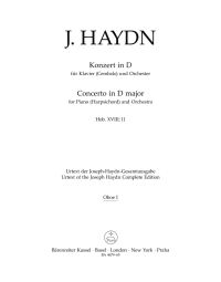 Concerto for Piano in D major (Hob.XVIII:11) (Wind Set)
