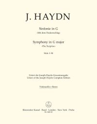Symphony No.94 in G major (The Surprise) (Hob.I:94) (Cello/Bass)