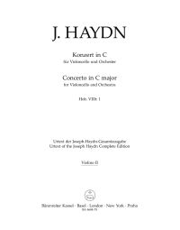 Concerto for Violoncello No.1 in C major (Hob.VIIb:1) (Violin II)