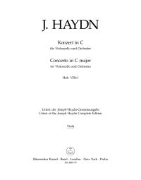Concerto for Violoncello No.1 in C major (Hob.VIIb:1) (Viola)