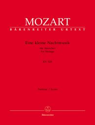 Eine kleine Nachtmusik in G major for Strings (K.525) (Full Score)