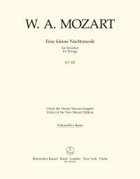 Eine kleine Nachtmusik in G major for Strings (K.525) (Cello/Bass)