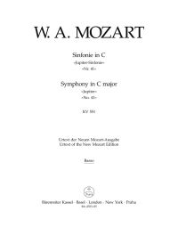 Symphony No.41 in C major (K.551) (Jupiter) (Bass)