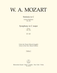 Symphony No.36 in C major (K.425) (Linz) (Violin I)