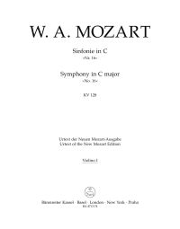 Symphony No.16 in C major (K.128) (Violin I)