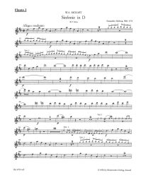 Symphony in D major (K.141a) (Wind Set)
