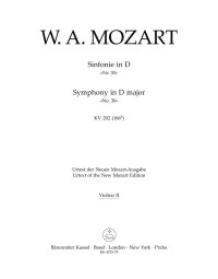Symphony No.30 in D major (K.202) (Violin II)