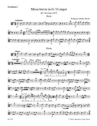 Missa brevis in G major (K.140) (Wind Set)